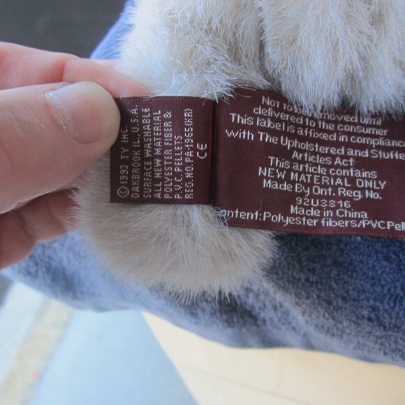 VTG TY LARGER BEARS, WITH TAGS SET OF 4 - Picture 9 of 16